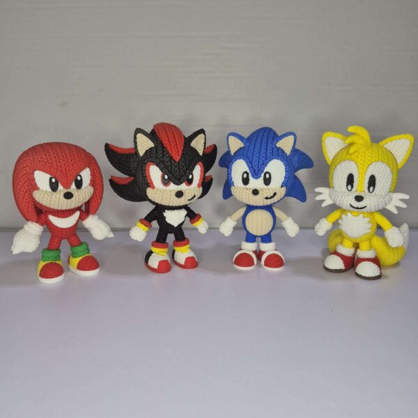 Knuckles Crochet - Sonic - Imagen 2