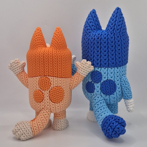 Bingo Crochet - Bluey - Imagen 4