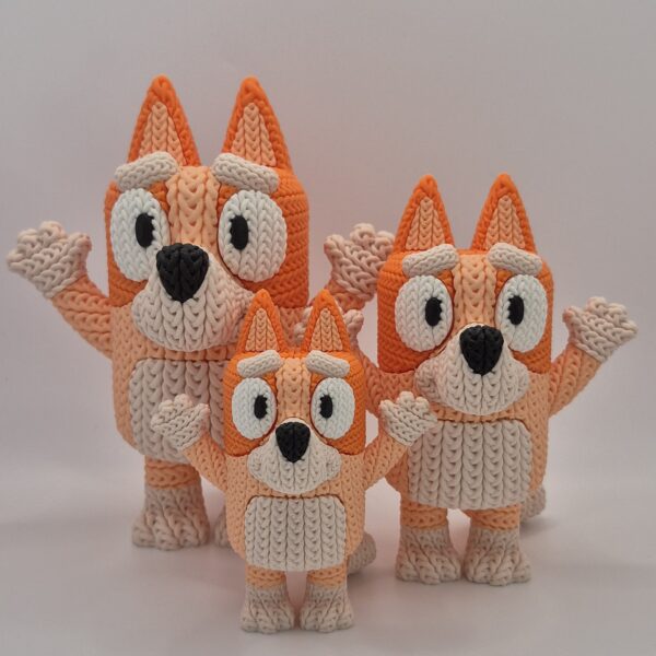 Bingo Crochet - Bluey - Imagen 2